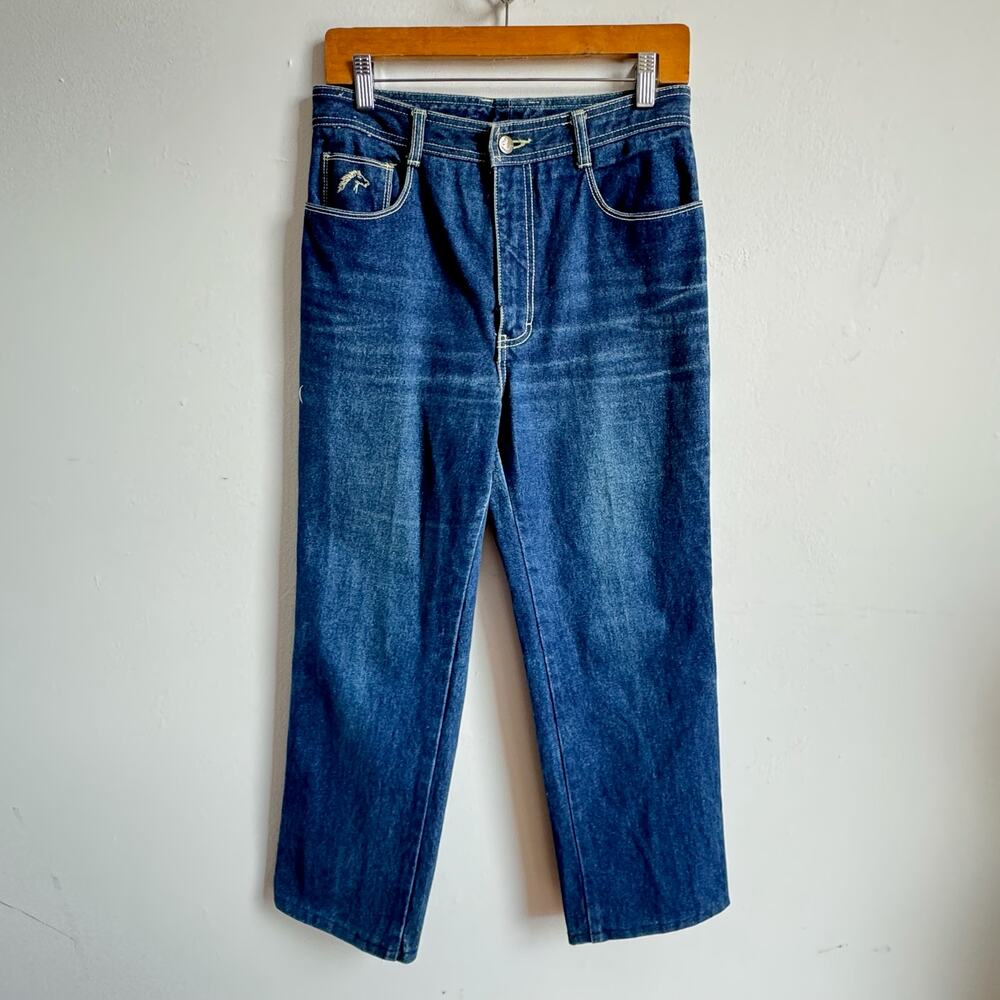 Vintage JORDACHE 70s/80s High Waisted Straight Leg Jeans